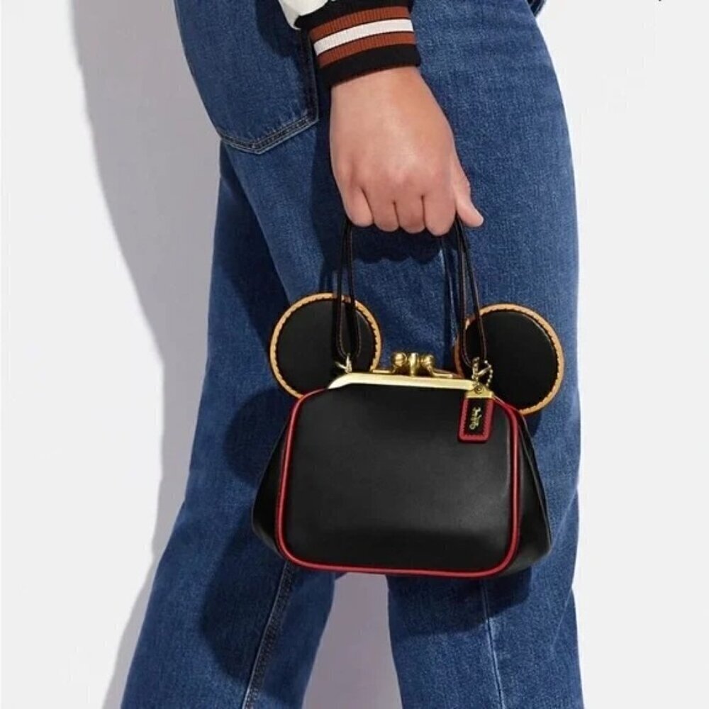 Coach x Mickey Mouse x Keith Haring kisslock bag - Picture 2 of 16